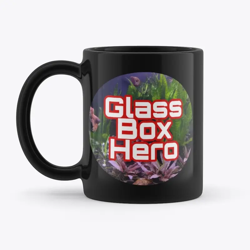 Glass Box Hero Mugs and Pillows are IN!